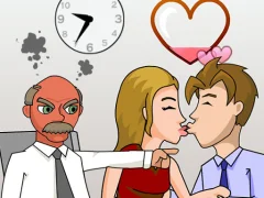Secret Office Kissing — online hra zdarma