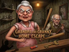 Jeu Grandpa And Granny Home Escape en ligne