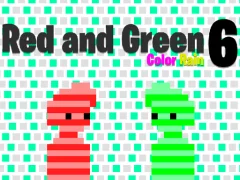 Red and Green 6 Color Rain — bezplatná online hra