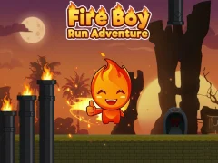 Fire Boy Run Adventure — لعبة مجانية اون لاين