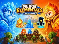 Merge Elementals: Castle Defense — free online game