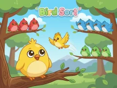 Bird Sort — free online game