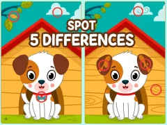 Spot 5 Differences – tasuta veebimäng