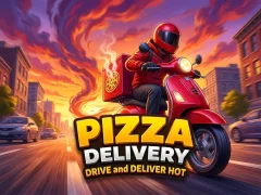 Pizza Delivery: Drive and Deliver Hot — gratis online spelletje