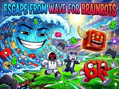 Escape from Wave for Brainrots — free online game