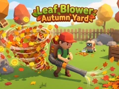 Leaf Blower: Autumn Yard — free online game