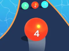 Color Ball Run 2048 — gioco online gratis