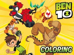 Ben 10 Coloring — besplatna online igra