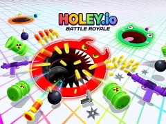 Holey.io battle royale — free online game