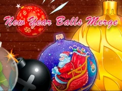 Игра New Year Balls Merge онлайн