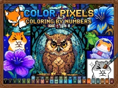 Color Pixels - Coloring by Numbers — free online game