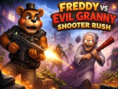 Freddy vs Evil Granny Shooter Rush — безкоштовна онлайн гра