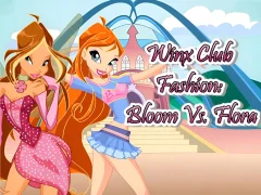 Winx Club Fashion: Bloom vs Flora — gratis online spil