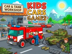 Kids Cars Games — darmowa gra online