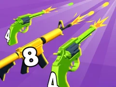 Merge 2048 Gun Rush — juego gratis online