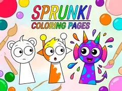 Sprunki Coloring Pages — besplatna online igra