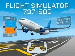Flight Simulator 737-800 — besplatna online igra