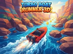 Turbo Boat Runner 3D — hra zdarma v prohlížeči