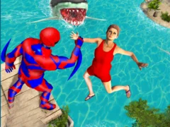 Superhero Police Speed Hero Rescue Mission — bezplatná online hra