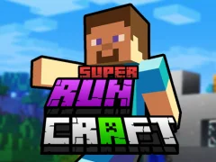 Super RunCraft — bezmaksas tiešsaistes spēle