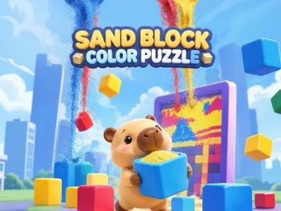 Sand Block Color Puzzle — gratis online spelletje