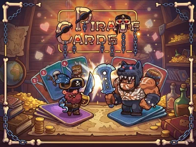 Pirate Cards — online hra zdarma