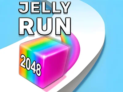Jelly Run 2048 — 무료 온라인 게임