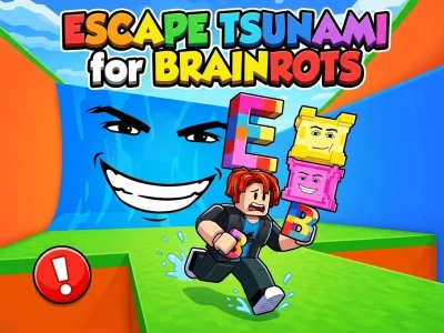 Escape Tsunami for Brainrots — играй онлайн