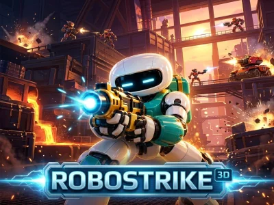 RoboStrike 3D — nemokamas internetinis žaidimas