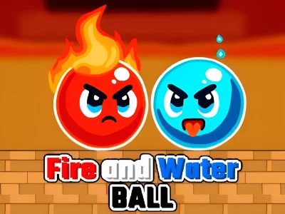 Fire and Water Ball — game online gratis