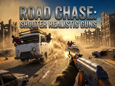 Road Chase: Shooter Realistic Guns — juego gratis online