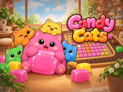 Candy Cats — เกมออนไลน์ฟรีบน YaYoYe