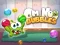 Om Nom Bubbles — bezplatná online hra