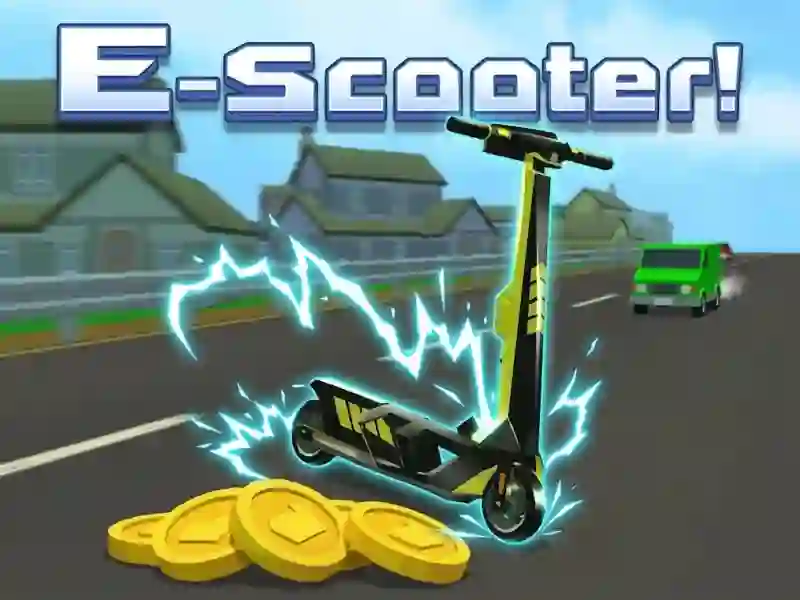 E-Scooter! — ონლაინ თამაში YaYoYe-ზე