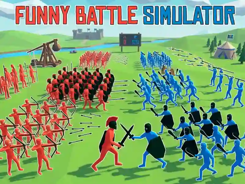 Funny Battle Simulator — tasuta onlinemäng