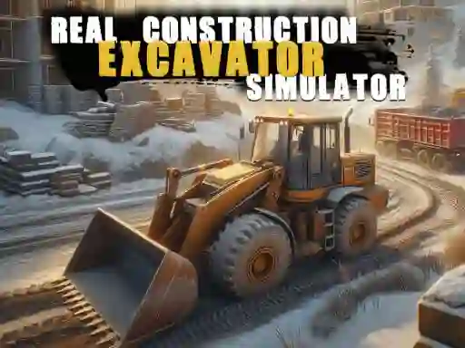Real Construction Excavator Simulator — online hra zdarma