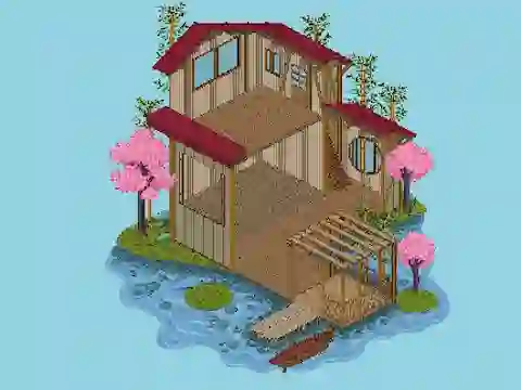 Pixel House — besplatna online igra