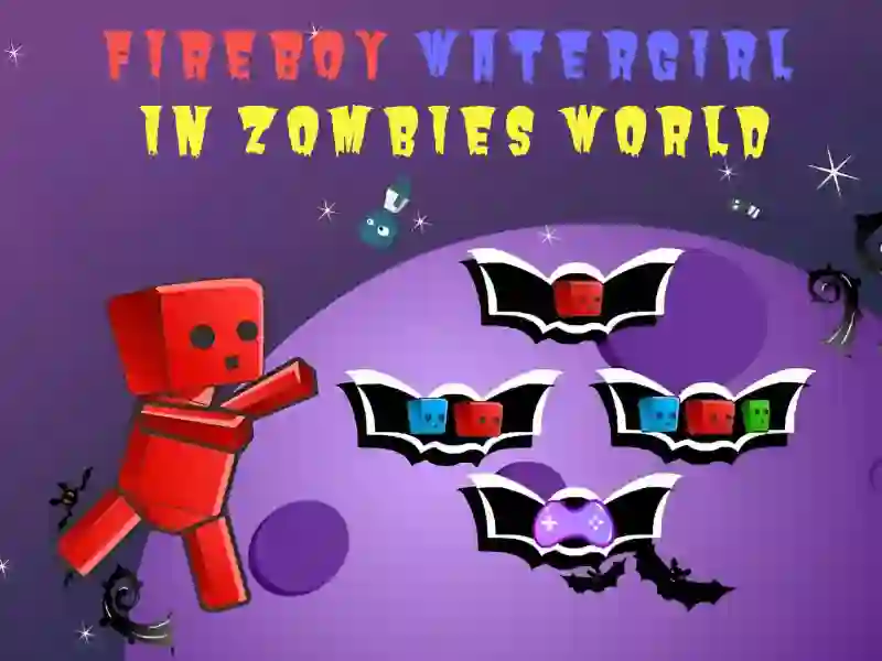 Trò chơi Fireboy Watergirl In Zombies World trực tuyến