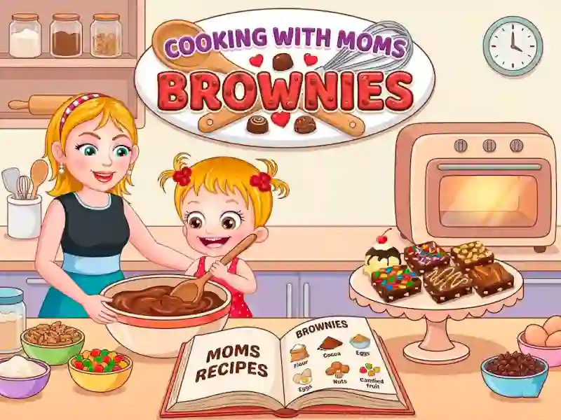 Moms Recipes Brownies — ücretsiz çevrimiçi oyun