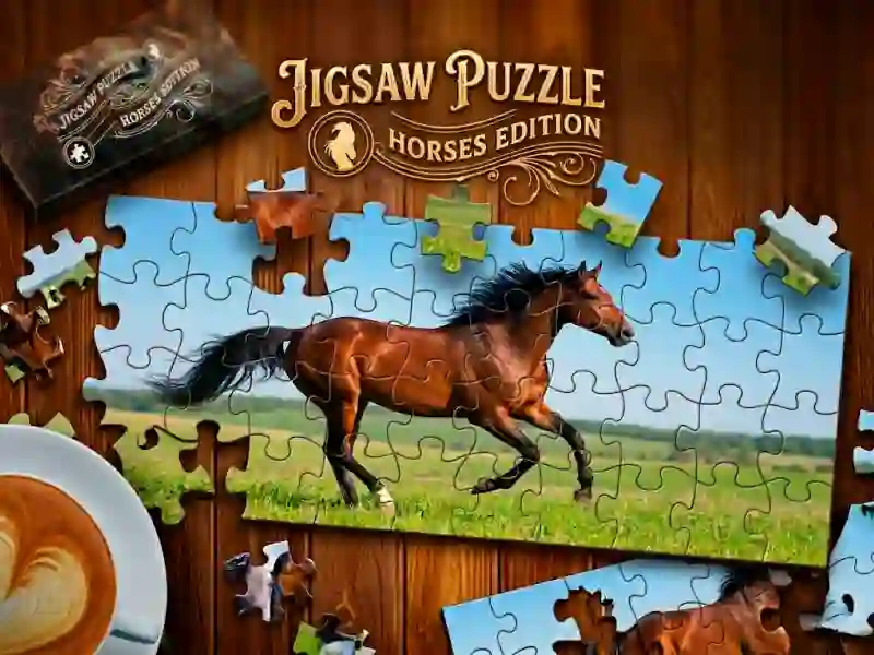 Jigsaw Puzzle Horses Edition – kostenloses Online-Spiel