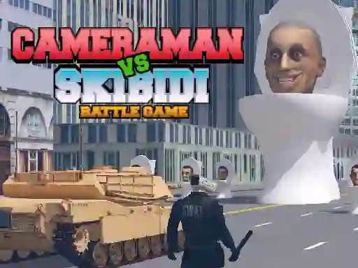 თამაში Cameraman vs Skibidi Battle Game ონლაინ