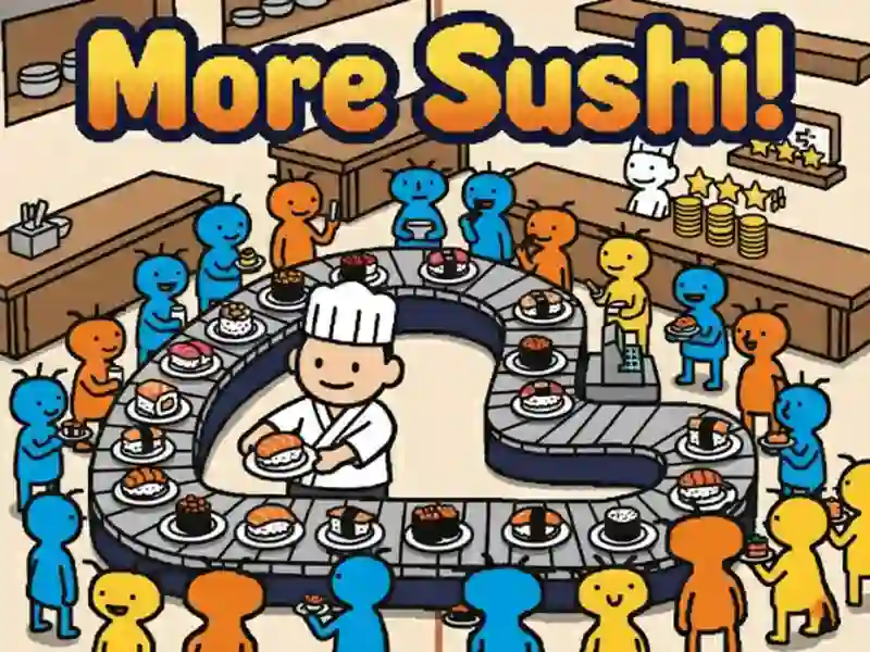 More Sushi! เกมออนไลน์ฟรี