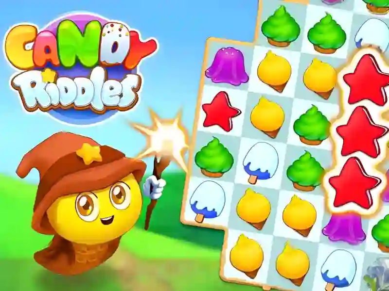 Candy Riddles: Free Match 3 — nemokamas žaidimas internete