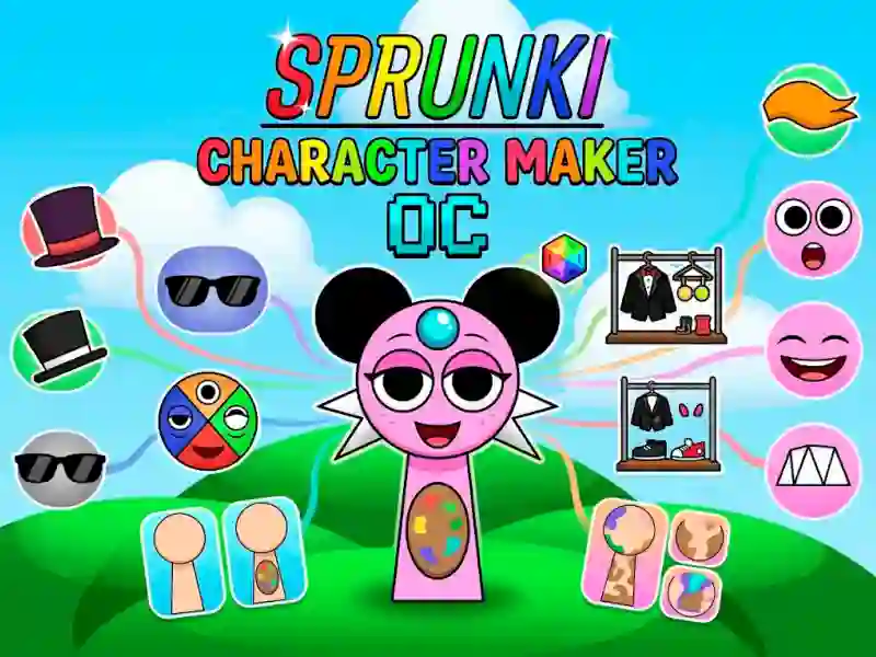遊戲Sprunki Character Maker OC在線