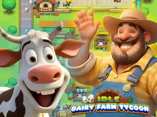 Idle Dairy Farm Tycoon — मुफ्त ऑनलाइन गेम