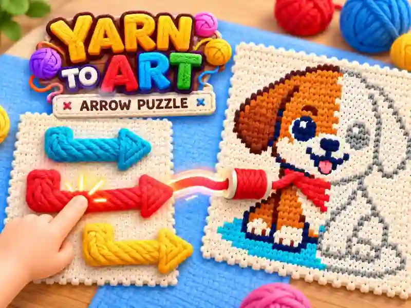Yarn to Art: Arrow Puzzle — free online game