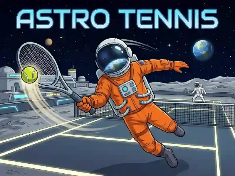 Astro Tennis — online spēle bez maksas