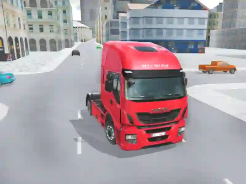 City Driving Truck Simulator 3d — besplatna online igra