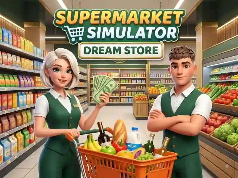 Supermarket Simulator Dream Store เกมออนไลน์ฟรี