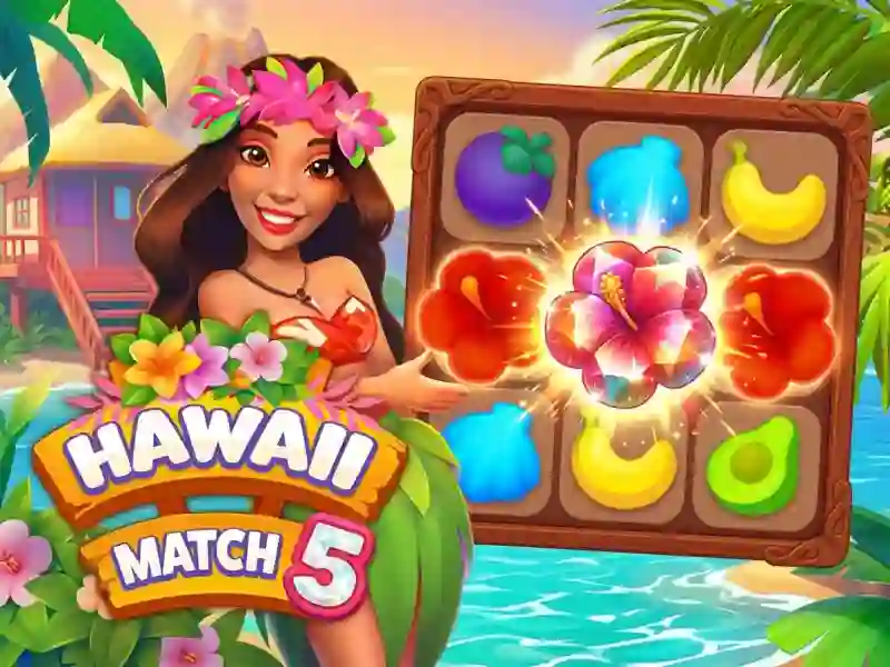 Hawaii Match 5 — free online game
